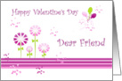 Valentine Dear Friend card