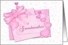 Grandmother Mother’s Day Pink Hearts card
