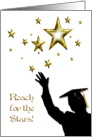 Graduate Congratulations Stars Male card