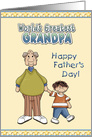 Grandpa Father’s Day Boy card