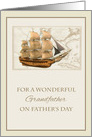 Grandfather Tall Ship Father’s Day card