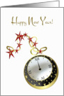 New Year Greeting card