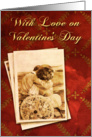 Vintage Photo Valentine card