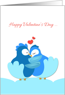 Love Birds Valentine’s Day Card