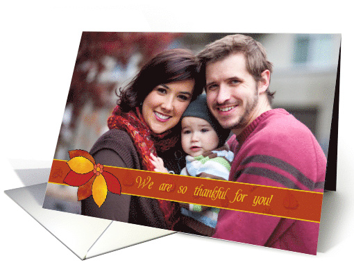 Thanksgiving Leaves, Photo card (1152616)