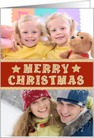 Merry Christmas Cookies, Holiday Photo Card