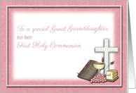 First Holy Communion...