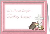 First Holy Communion...