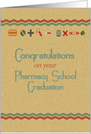 Pharmacy School Graduation Congratulations card