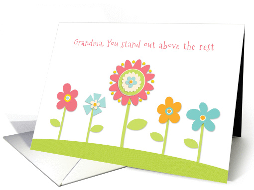 Flower Garden, Grandma, Mother's Day Greeting card (1272272)
