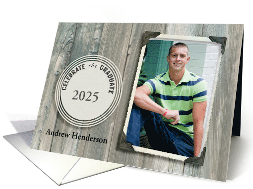 Picture Perfect Grad, Photo Graduation Announcement card (1277032)