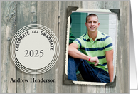 Picture Perfect Grad, Photo Graduation Announcement card