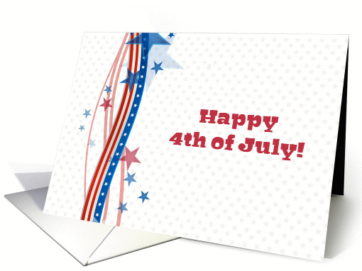 Stars and Stripes, Fourth of July card (1287770)
