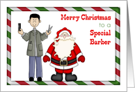 Merry Christmas, Barber card