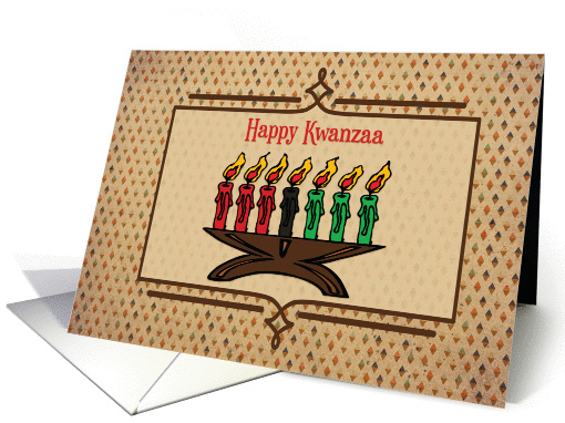 Kinara, Happy Kwanzaa card (1338906)