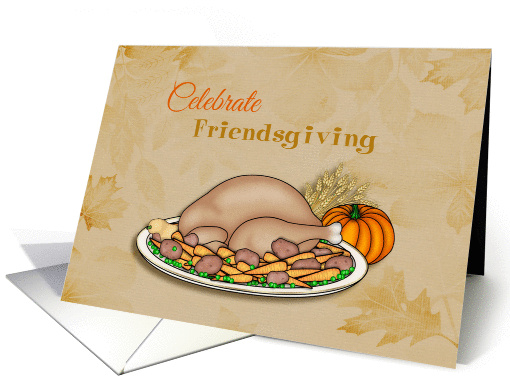 Friendsgiving Invitation, Turkey Dinner card (1340258)