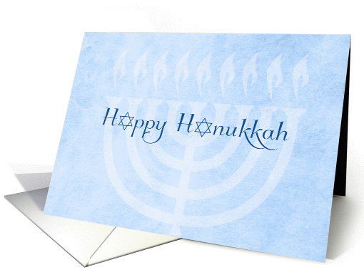 Menorah Glow, Hanukkah card (1341906)