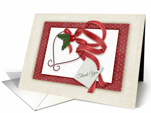 Heartfelt Thank You, Holiday Gift card (1341976)