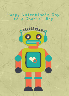 Cute Robot, Happy...