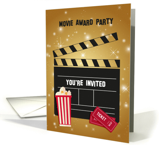 Movie Award Party Invitation card (1353022)
