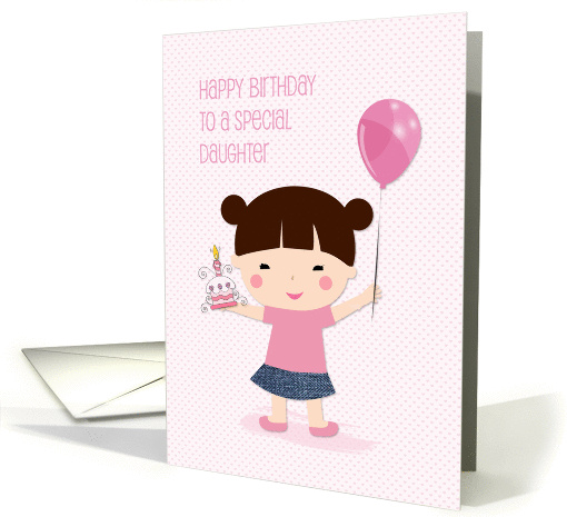 Birthday, Asian Girl, Daughter card (1357222)