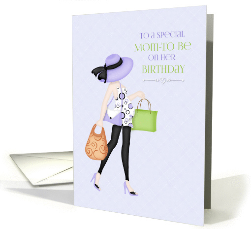 Birthday for Mom-to-Be card (1357486)