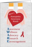 Hemophilia Awareness...