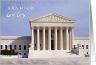 Supreme Court, Law Day Invitation card