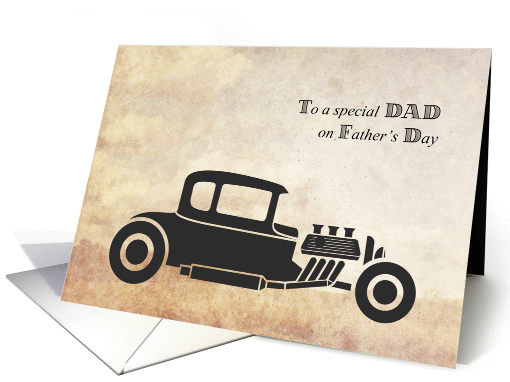 Father's Day, Dad, Vintage Car card (1367136)