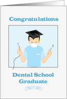 Dental School Graduate, Male card