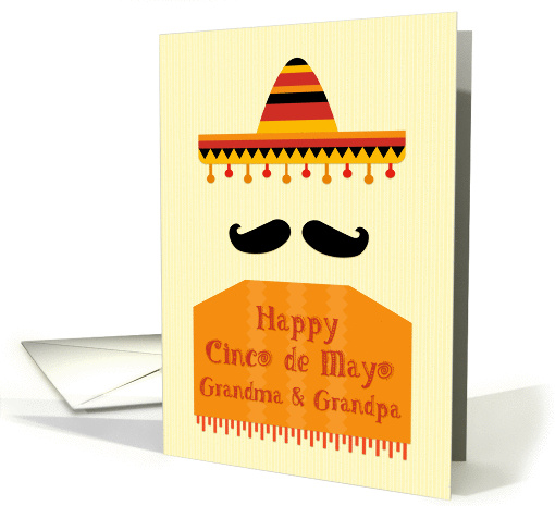 Sombrero, Cinco de Mayo, Grandparents card (1372382)