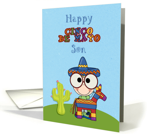 Cinco de Mayo, Pinata, Son card (1372592)