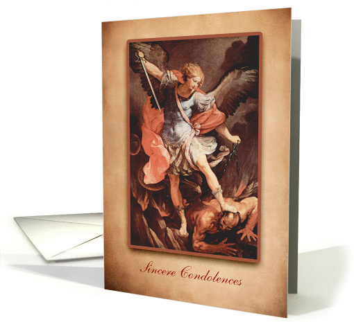 Archangel Michael, Sympathy card (1372848)