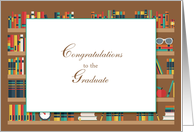 Graduate Congratulations, Books card