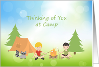 Boys at Summer Camp, Thinking of You card
