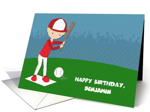 Baseball Theme, Birthday for Boy, Customize card (1374010)