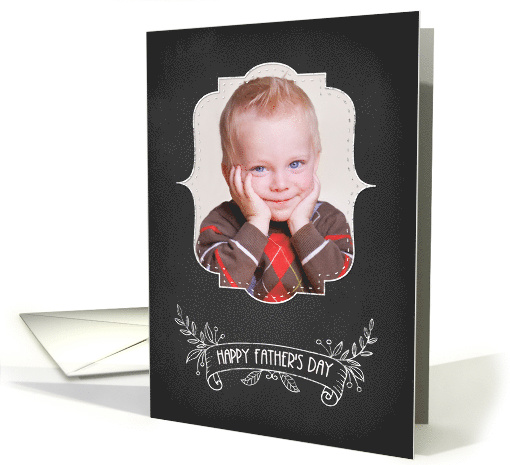 Chalkboard, Ornament, Father's Day Photo card (1374418)