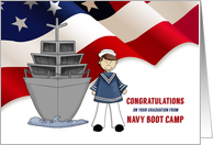 Navy Boot Camp, Male, Congratulations card