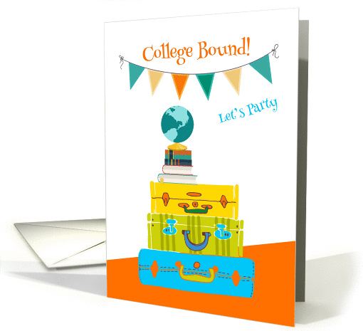 Going to College, Travel Theme Invitation card (1382614)