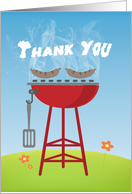 Barbecue Host or Hostess, Thank You card