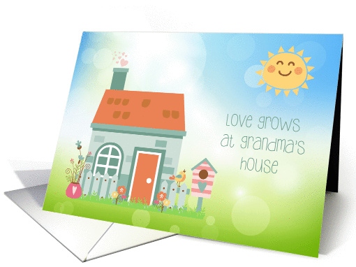Happy Grandparents Day, Grandma, Garden card (1388838)