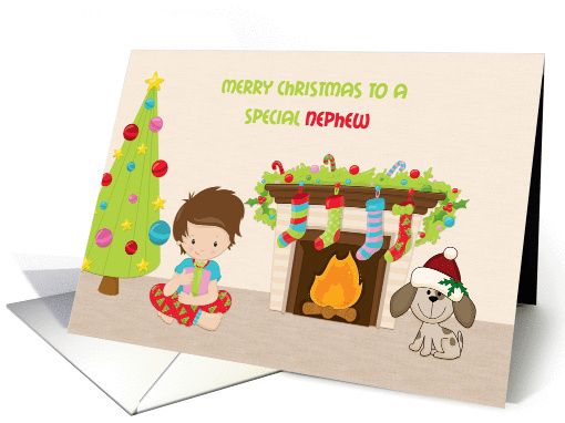 Christmas Morning for Nephew card (1393824)