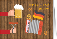 Oktoberfest Celebration Invitation card