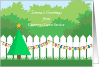Season’s Greeting from Lawn Service, Customize card