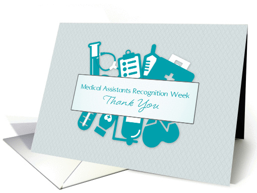 Medical Assistants Recognition Week - Medical Tools card (1405942)