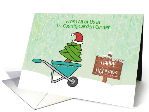 Happy Holidays from Nursery-Garden Center, Customize card (1406936)