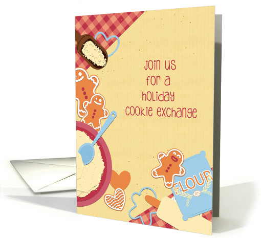 Holiday Cookie Exchange Invitation card (1412042)