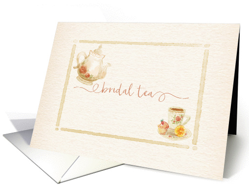 Bridal Shower Tea Invitation card (1412930)