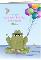 Frog with Balloon...