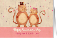 Cute Cat Couple, Valentine’s Day Customize card
